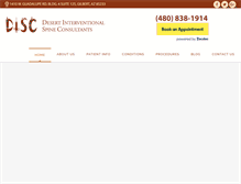 Tablet Screenshot of desertspineaz.com